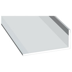 Winkelprofil 25x60x2,5mm Lg. 6,00m Außen foliert 72 5105-083 Lichtgrau Glatt Produktbild