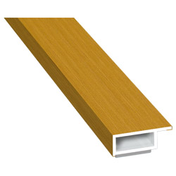 Kammerprofil 20x7 mm SK Lg. 6,00 m foliert mit Nase 211 5008-167 Oregon III Produktbild