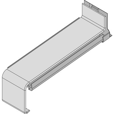 VF250 EV1 silberfarbig - Aluminium-Längsverbinder inkl. Dichtset für VBH250 Produktbild