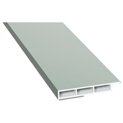 Kammerprofil 50x7mm SK Lg. 6,00m foliert mit Nase 70 3805-083 Achatgrau Glatt Produktbild