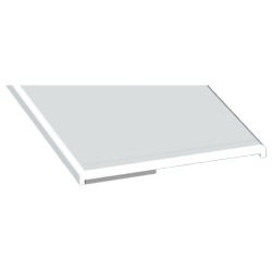 MENKE PVC-Flachprofil mit abgerundeten Ecken und Schaumklebeband Produktbild