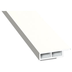 Kammerprofil 30x7 SK K Lg. 6,00 Weiß Genarbt 02.12.91.000014-116801 FX 5205 Produktbild