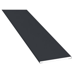 Flachprofil 50x3mm Lg. 6,00m foliert 701505-083 Schiefergrau Glatt Produktbild