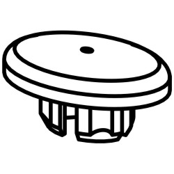 Verschlusskappe EB Ral 7035 K500 Produktbild