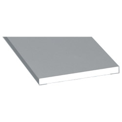 Flachprofil 35x3mm Lg. 6,00m foliert 71 5505-167 Silbergrau Produktbild