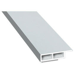 Kammerprofil 30x7mm SK Lg. 6,00m foliert mit Nase 72 5105-083 Lichtgrau Glatt Produktbild