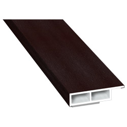 Kammerprofil 30x7 mm SK Lg. 6,00 m foliert mit Nase 80 9905-167 Maronibraun Produktbild