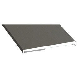 Flachprofil 40x3/2mm SK Lg. 6,00m foliert 70 3905-167 Quarzgrau Produktbild