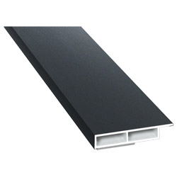 Kammerprofil 40x7 mm SK Lg. 6,00 m foliert mit Nase 129 3001-195 Crown Platin Produktbild