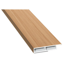 Kammerprofil 40x7 mm SK Lg. 6,00 m foliert mit Nase 49197 Montana Produktbild