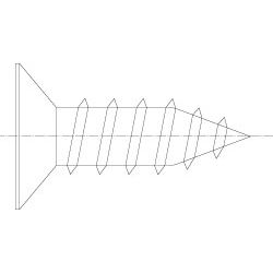 Senkblechschraube 4,2x13 mm V2A Produktbild