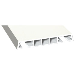 Verkleidungsprofil 85x12mm Lg. 6,00m foliert 456 5053 Altweiß Produktbild