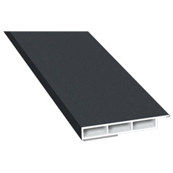 Kammerprofil 50x7mm SK Lg. 6,00m foliert mit Nase 701505-167 Schiefergrau Produktbild