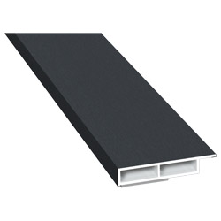 Kammerprofil 40x7 mm SK Lg. 6,00 m foliert mit Nase 701505-167 Schiefergrau Produktbild