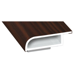 Kammerprofil 25x7mm SK Lg. 6,00m foliert mit Nase 206 5021-167 Sapeli Produktbild