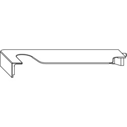 Abdeckkappe EL AX 24 Ral 7037 ls Krt50 Produktbild