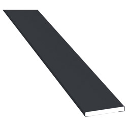 Flachprofil 25x3mm Lg. 6,00m foliert 701505-083 Schiefergrau Glatt Produktbild