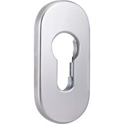 greenteQ Schieberosette PZ oval 9mm AL Produktbild