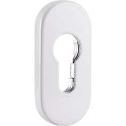greenteQ Schieberosette PZ oval 9mm AL Produktbild