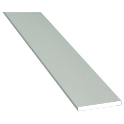 Flachprofil 30x3mm Lg. 6,00m foliert 70 3805-083 Achatgrau Glatt Produktbild