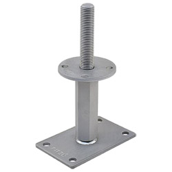PITZL PTP Pfostenträger Rechts/Links-Gewinde 207mm M24 *10921.1000* Produktbild