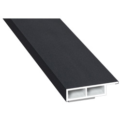 Kammerprofil 30x7 mm SK Lg. 6,00 m foliert mit Nase 436 1012 Alux Anthrazit Produktbild