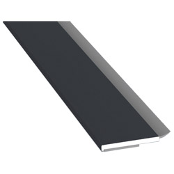 Flachprofil 30x3mm WL SK Lg. 6,00m foliert, WL Schwarz 701505-083 Schiefergrau Glatt Produktbild
