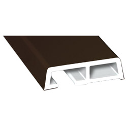 Verkleidungsprofil 35x10mm Lg. 6,50m foliert, klipsbar 88 7505-167 Schokobraun Produktbild