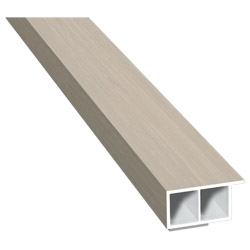 Kammerprofil 30x15mm SK Lg. 6,00m foliert, mit Nase 456 3081 Sheffield Oak Light Produktbild