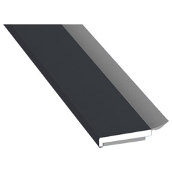 Flachprofil 20x3mm WL SK Lg. 6,00m foliert, WL Schwarz 701505-083 Schiefergrau Glatt Produktbild