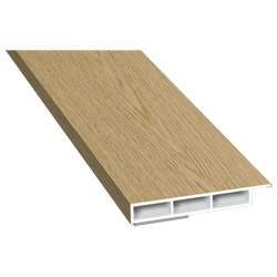 Kammerprofil 50x7mm SK Lg. 6,00m foliert mit Nase 311 8076-168 Eiche Natur Produktbild