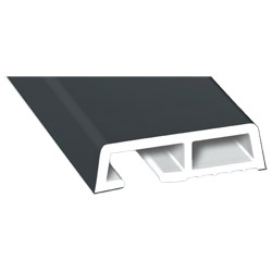 Verkleidungsprofil 35x10mm Lg. 6,50m foliert, klipsbar 70 1605-083 Anthrazitgrau Glatt Produktbild