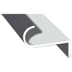 Abrollprofil schraubbar Lg. 6,00m foliert 436 1006metbrush Anthrazitgrau Produktbild