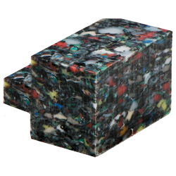 greenteQ Füllstück 23x47x1000 mm m.Steg Gealan Produktbild
