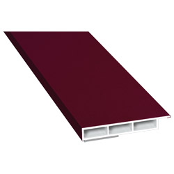 Kammerprofil 50x7 mm SK Lg. 6,00 m foliert mit Nase 300505-167 Weinrot Produktbild
