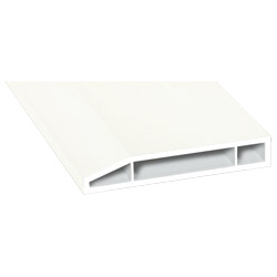Zierleiste 60x10mm Lg. 6,00m foliert 456 5053 Altweiß Produktbild