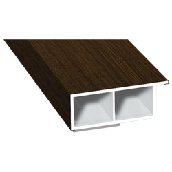 Kammerprofil 40x15mm SK Lg. 6,00m foliert, mit Nase 314 9008-167 Eiche Rustikal Produktbild