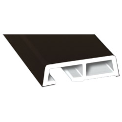 Verkleidungsprofil 35x10mm Lg. 6,50m foliert, klipsbar 85 1805-167 Schwarzbraun Produktbild