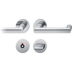 AGL3-Badgarnitur 1016 rechts 8mm R-WC 8mm Rundrosette Edelstahl fein matt Produktbild