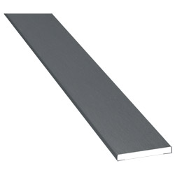 Flachprofil 25x3mm Lg. 6,00m foliert 70 1205-167 Basaltgrau Produktbild