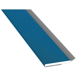Flachprofil 30x3mm WL SK Lg. 6,00m foliert, WL Schwarz 50 0705-167 Brillantblau Produktbild
