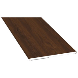 Flachprofil 80x3mm SK Lg. 6,00m foliert 436 2035 Nussbaum Terra Produktbild