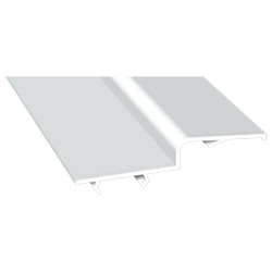 PVC Deckelaufnahmeprofil 954 Produktbild