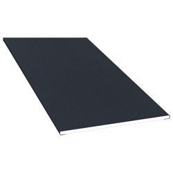 Flachprofil 100x3mm Lg. 6,00m foliert 70 1605-097 Anthrazitgrau Glatt 2 Produktbild