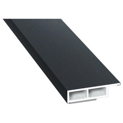 Kammerprofil 30x7 mm SK Lg. 6,00 m foliert mit Nase 129 3001-195 Crown Platin Produktbild