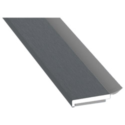 Flachprofil 20x3mm WL SK Lg. 6,00m foliert, WL Schwarz 70 1205-167 Basaltgrau Produktbild