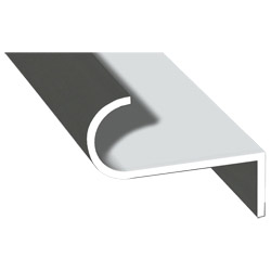 Abrollprofil schraubbar Lg. 6,00m foliert  436 1014 Alux DB 703 Produktbild