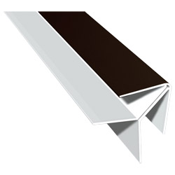 Eck-Profil Lg. 6,00m foliert 88 7505-167 Schokobraun Produktbild