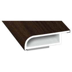 Kammerprofil 25x7mm SK Lg. 6,00m foliert mit Nase 205 2089-167 Eiche Dunkel Produktbild