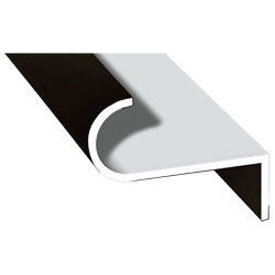 Abrollprofil schraubbar Lg. 6,00m foliert 85 1805-167 Schwarzbraun Produktbild